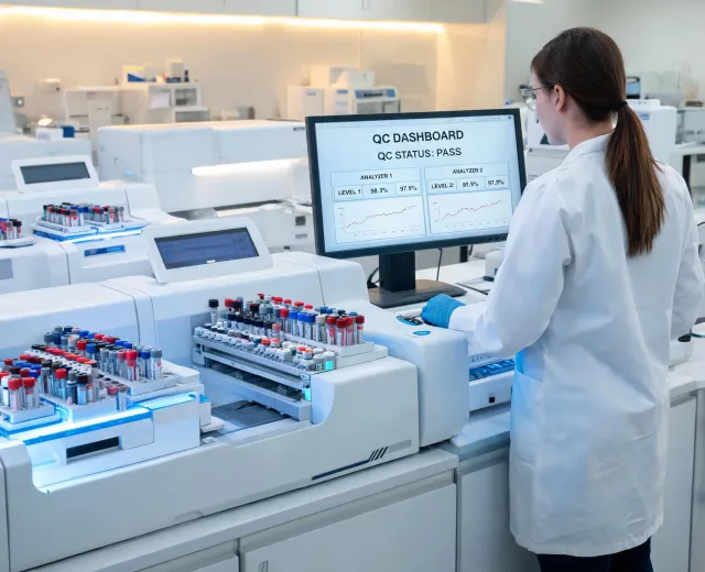 Automated clinical laboratory analyzer